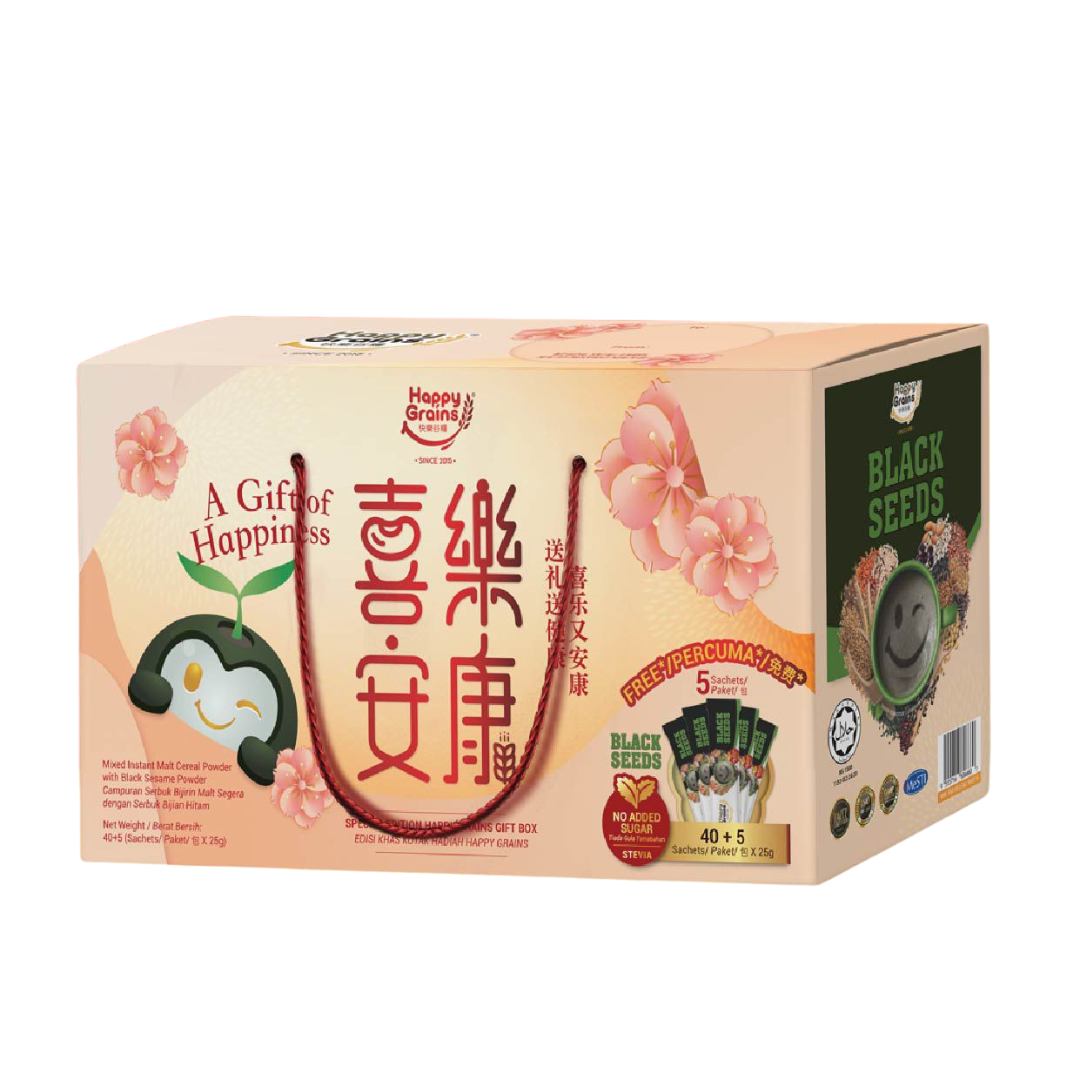 Happy Grains Black Seed 40+5 – Special Gift Edition exp:10/2027