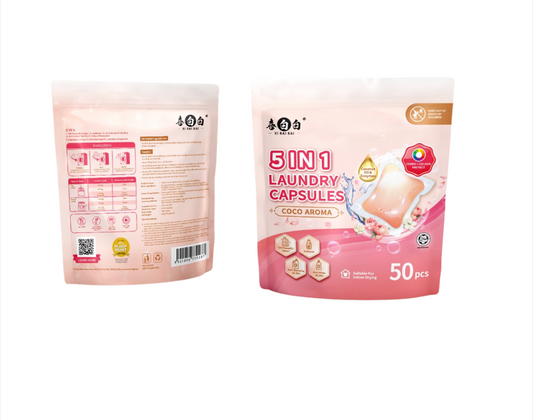 Xi Bai Bai — Ms COCO 5-in-1 Laundry Capsules (50 pcs)