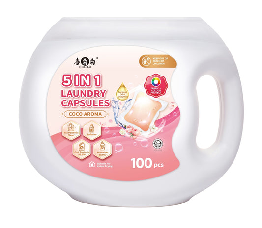 Xi Bai Bai — Ms COCO 5-in-1 Laundry Capsules (100 pcs)