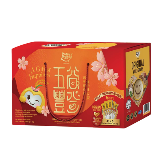 Happy Grains Original 40+5 Special Gift Edition  exp:9/2029