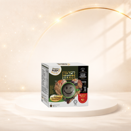 Happy Grains Black Seed 15-Sachet Box – Free 2 Sachets