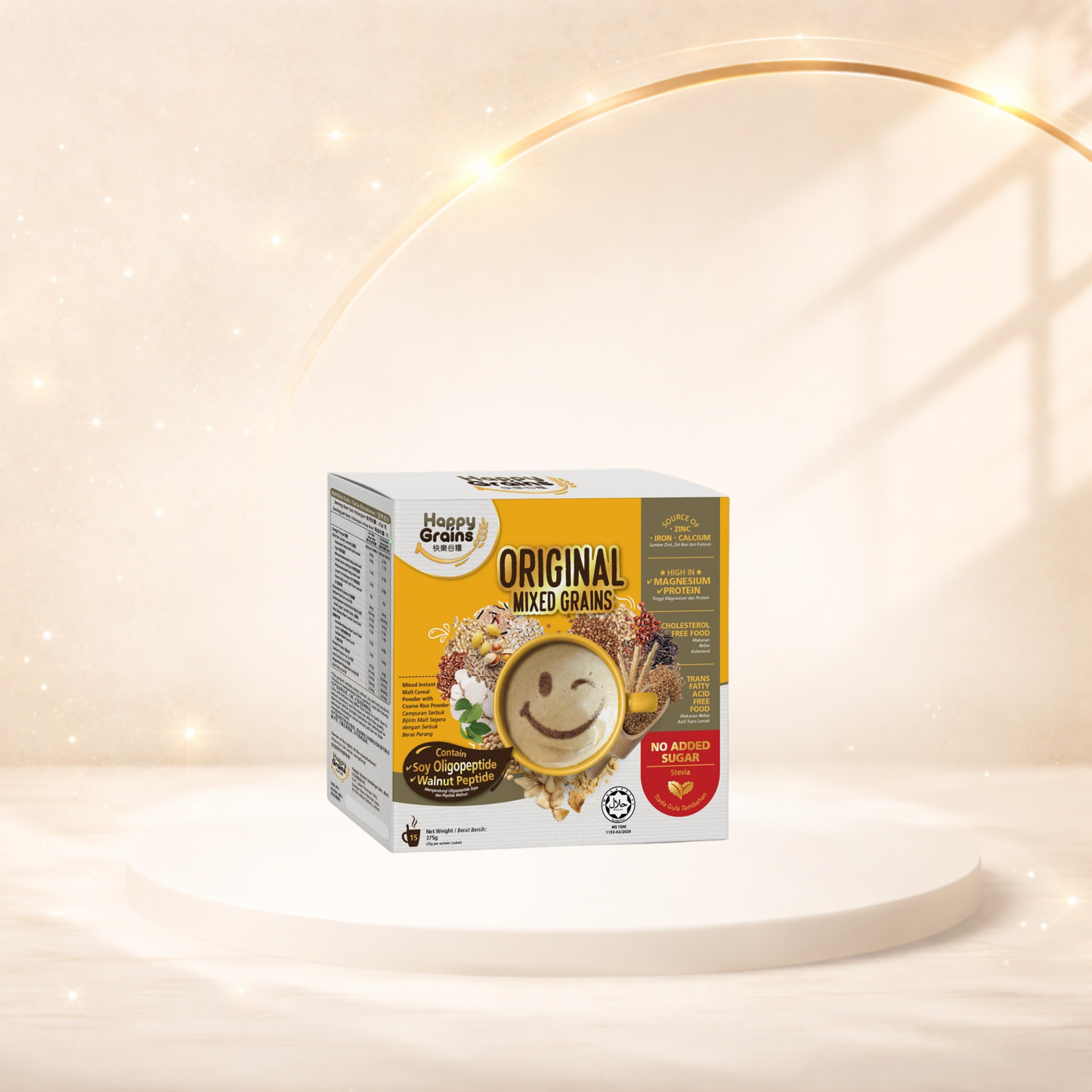 Happy Grains Original 15-Sachet Box – Free 2 Sachets