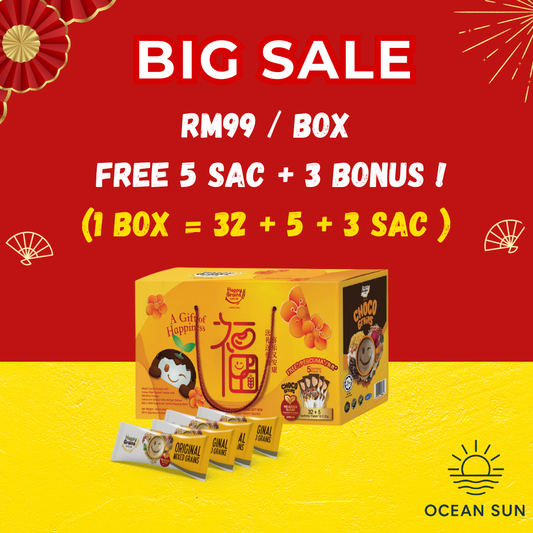 Happy Grains Choco 32+5+3 Sachets – Special Gift Edition exp:10/2027
